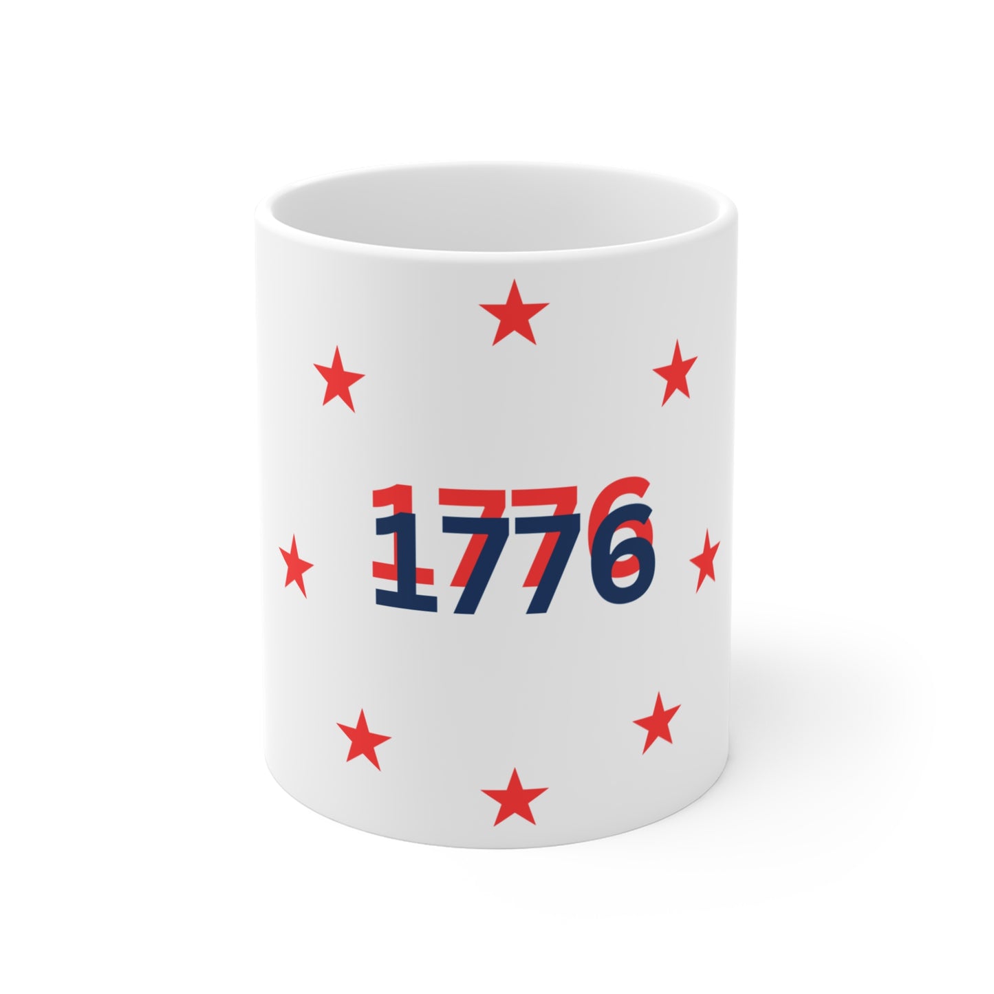 1776 Coffee Mug White